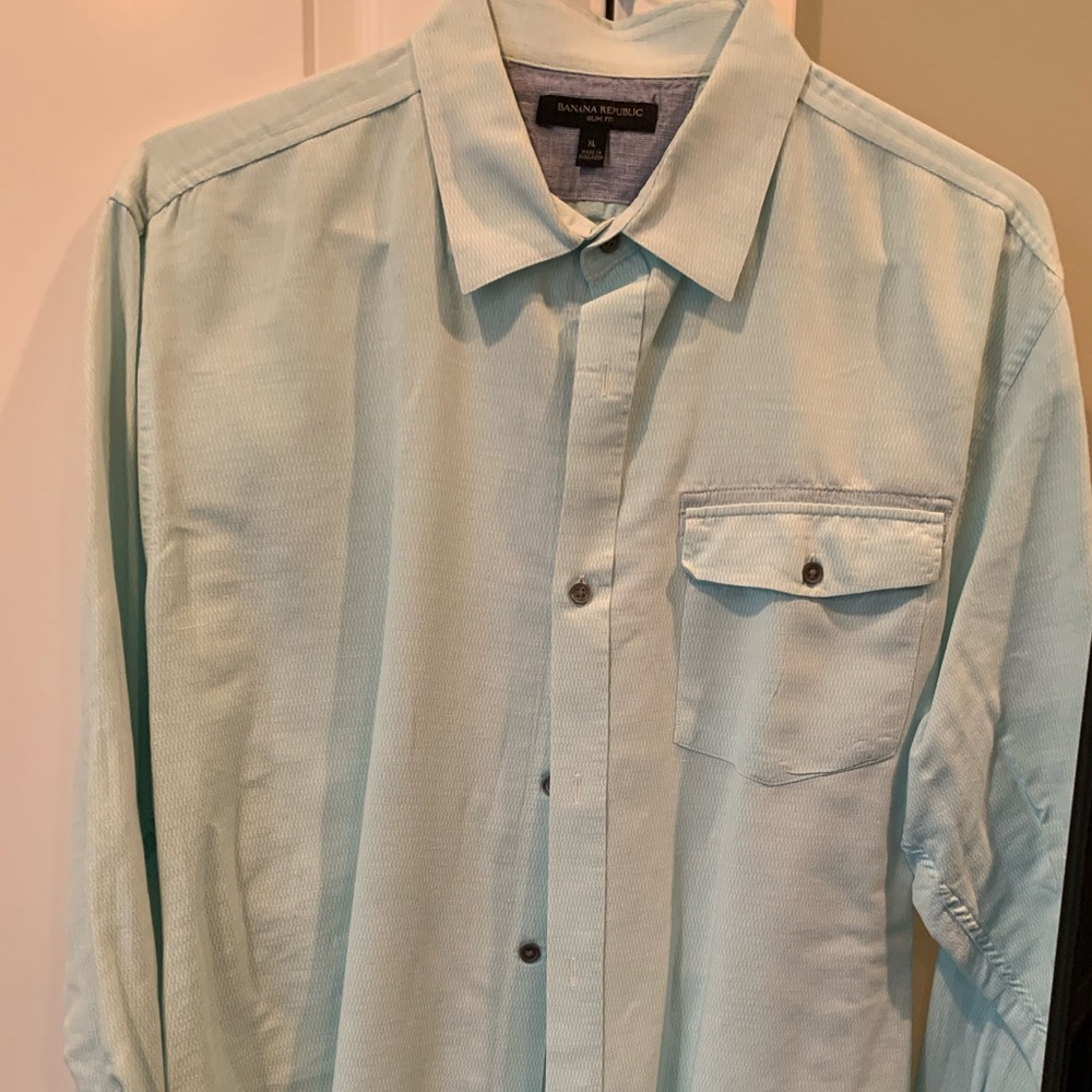 Banana Republic Long Sleeve Button Up